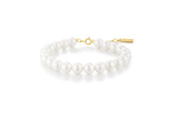  Luna Gaze - Bracelets de perles - Argent / GP 14 carats - Perle - 18,5cm